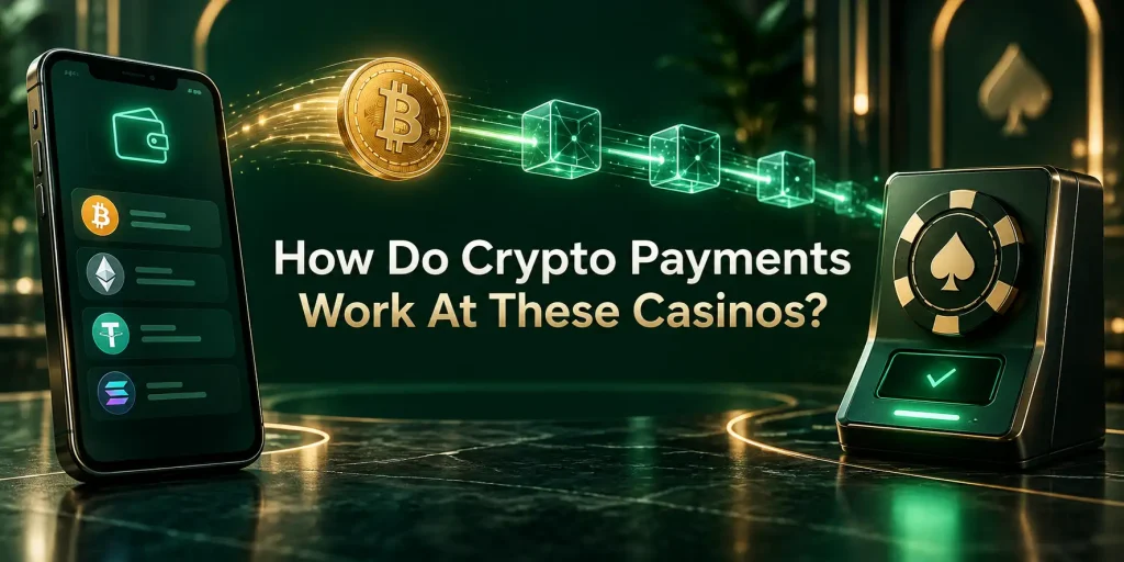 How Do Crypto Payments Work At These Casinos