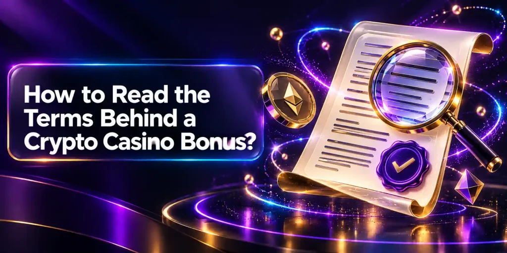 How To Read The Terms Behind A Crypto Casino Bonus