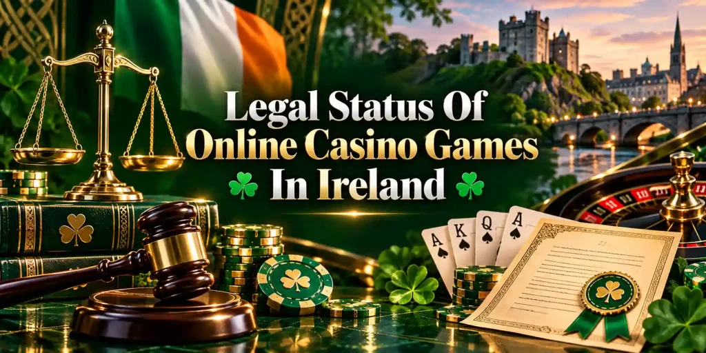 Legal Status Of Online Casino Games In Ireland