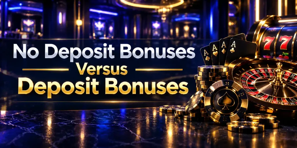 No Deposit Bonuses Versus Deposit Bonuses