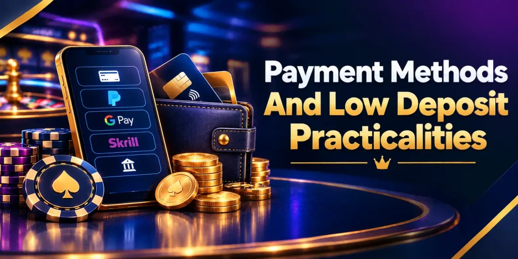 Payment Methods And Low Deposit Practicalities