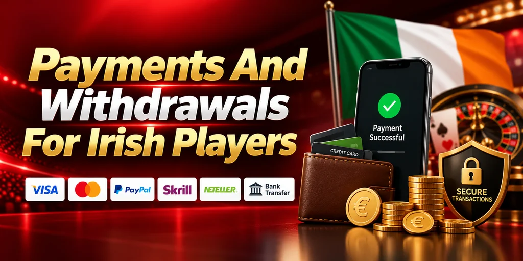 Payments And Withdrawals For Irish Players
