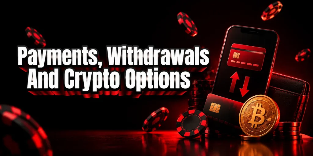 Payments, Withdrawals And Crypto Options
