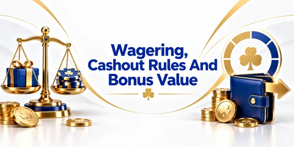 Wagering, Cashout Rules And Bonus Value