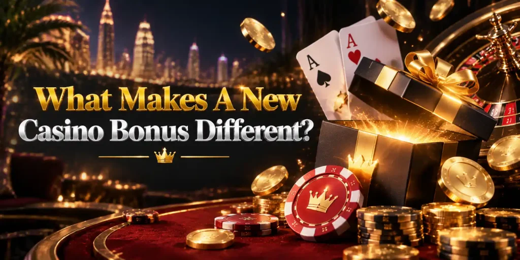 What Makes A New Casino Bonus Different