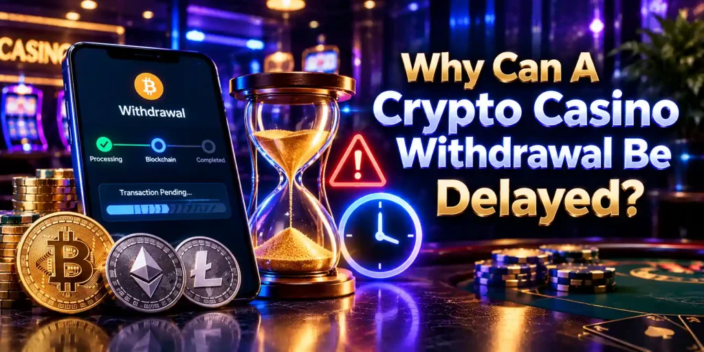 Why Can A Crypto Casino Withdrawal Be Delayed