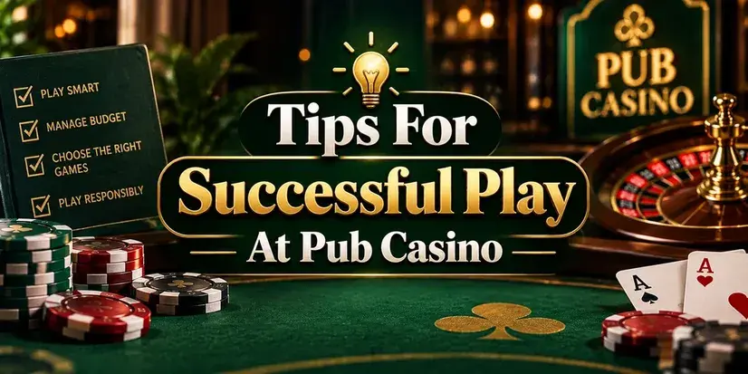 Tips For Successful Play At Pub Casino
